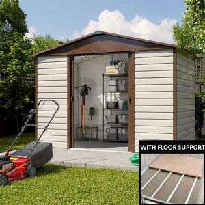 Yardmaster Shiplap 106TBSL Metal Shed with Floor Support Frame 285 x 186m