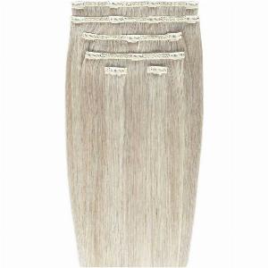 Enjoy 15 Discount on 18 Double ClipIn Hair Extensions  Iced Blonde