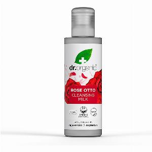 Dr Organic Rose Otto Lait Demaquillant