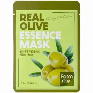 Farmstay  Real Olive Essence Mask Maschere in tessuto 23 ml unisex