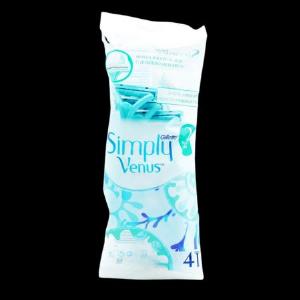 Gillette Simply Venus Disposable Scrapers  4 pcs