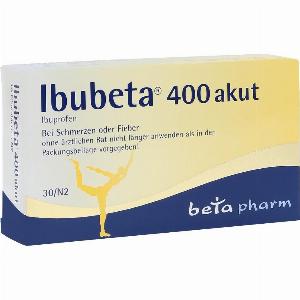 Ibubeta 400 Akut Filmtabletten 30 ST jetzt nur 206  65  Rabatt