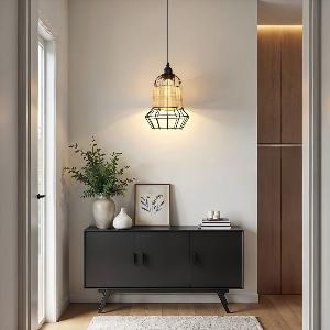 Enjoy 26 Discount on Rattan BasketStyle Pendant Light Fixture