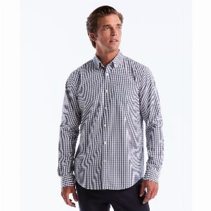 Gingham Shirt In Sargasso Sea