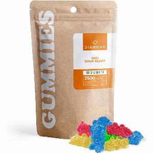 50mg Full Spectrum CBD Sour Bears  2500mg for 28 60 Discount