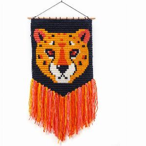 Get 33 Discount on Sozo Needlepoint Kit  Cheetah Wall Art