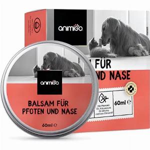 Nase amp Pfotenbalsam für Hund und Katze  60ml Balsam  Spendet Feuchtigkeit amp beruhigt Pfoten und Nase  Mit Sheabutter Mandel Oliven und Kokosöl