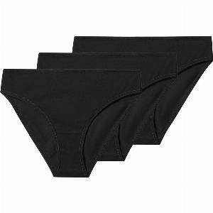esmara Lot de 3 culottes femme noir S3436