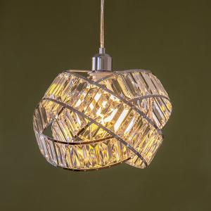 Crystal 3 Tier Interlocking Lamp Shade 31cm Assorted Colours