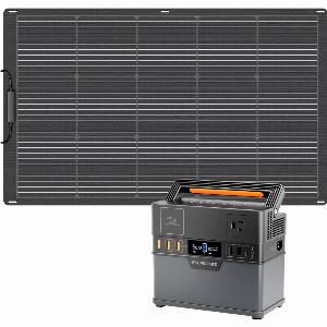 ALLPOWERS Solar Generator Kit 300W S300 Plus  SF100 100W Flexible Solar Panel