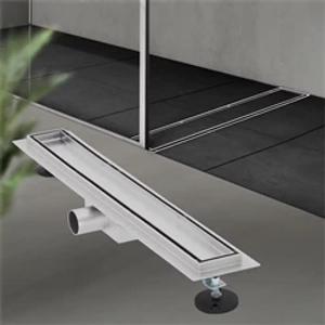 31 sparen Flache 60 cm Edelstahl Duschrinne und Siphon Set in Silber