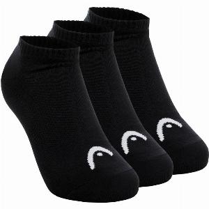 HEAD Sneaker Chaussettes De Tennis Pack De 3  Noir