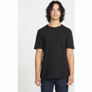 Économisez 30  sur le Tshirt à poche Solid de Volcom en noir