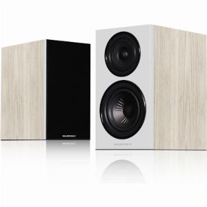 Wharfedale Diamond 121 Standmount Bookshelf speaker Compact 2 way pair Light Oak