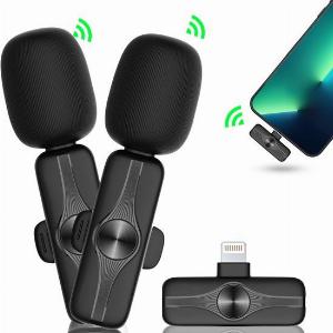 MATTI 2in1  Drahtloses Mikrofon  Mikrofon iPhone  Krawattennadelmikrofon  Lavalier  Lightning