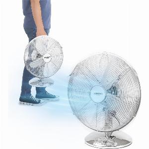 Ventilatore da Tavolo 40W Silenzioso  3 velocità e oscillazione ora 1990