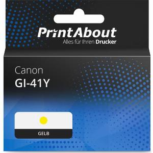 PrintAbout Druckerpatrone GI41Y Gelb für Canon