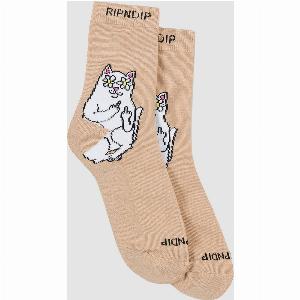 RIPNDIP Lord Nermal Blossom Mid Socks Socks almond