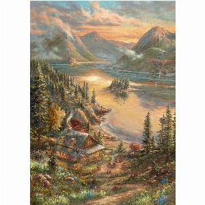 Puzzle Splendeur au Bord du Lac Schmidt Spiele