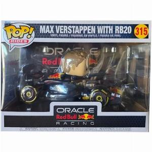 Max verstappen with rb20  redbull  figurine funko pop