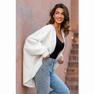 Enjoy 23 Discount on the White Snooze Button Jacket