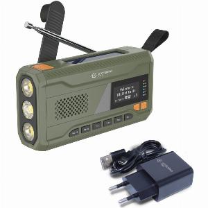 3 Rabatt auf Emissimo Tec Mini ACE DAB Radio Solar Powerbank Taschenlampe