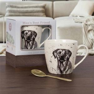 Mans Best Friend Black Labrador Mug