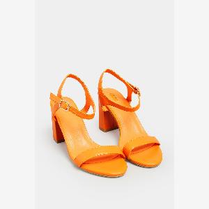 Offre Spéciale  Sandales à Talons Oranges pour Pieds Larges 9