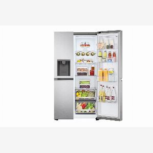 LG Réfrigérateur Américain  Grande capacité 635L DoorinDoor Door Cooling Linear Cooling Slim Space Plus   GSJV80MBLE