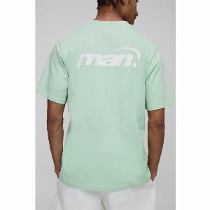 Regular Fit Ofcl MAN Printed TShirt Verde