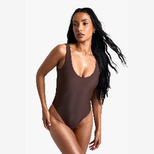Womens Swimwear Essentials Scoop Swimsuit