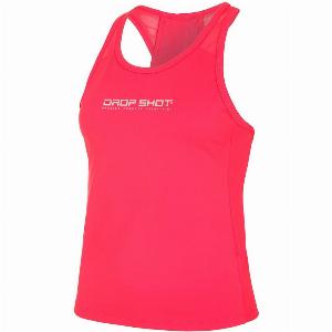 Débardeur Drop Shot pour femmes  Rouge avant 39  maintenant 1495