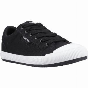 Rocket Dog Cheery Low Baskets Noires Pour Femmes En Coton