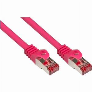 Gute Verbindungen 5m RNS Patchkabel CAT6 SFTP PiMF in Magenta jetzt nur 190