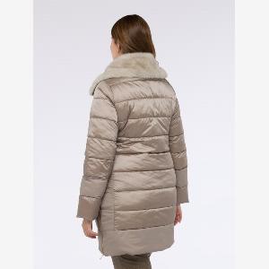 Sconto del 50% su piumino bimaterico Fiorella Rubino donna beige 37 8300741015861