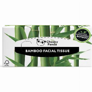 The Cheeky Panda Luxury Bamboo Facial Tissue  Box of 80