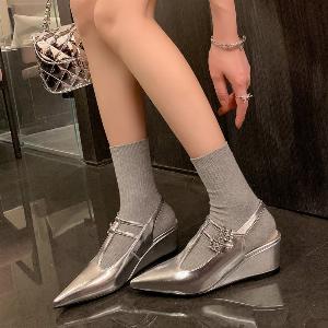 Chiko Donardo TStrap Wedge Shoes Now 112 Save 34 Off Original Price