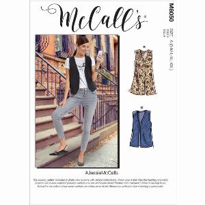 Profitez de 14 de réduction sur le patron McCalls 8050A Gilets