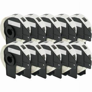 Bubprint 10x Etiketten kompatibel für Brother DK11221 1221 23mm x 23mm