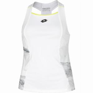 Lotto Tech Débardeur Tank Top Femmes  Blanc  Gris