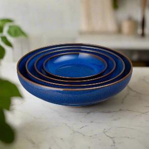 Enjoy 20 Discount on the Denby Imperial Blue 4Piece Bowl Set