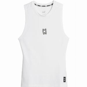 Kickz Réduction de 15% sur le débardeur blanc Puma Hoops Team Baselayer C02 4099683947111
