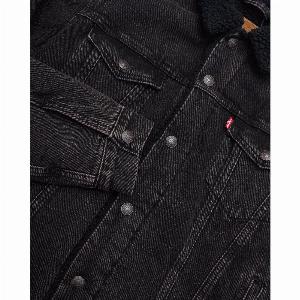 Camden Rimini Ottieni il 29% di sconto sulla giacca denim tipo Trucker nera con sherpa 5401187353432