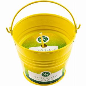 Citronella Metal Bucket Candle 8cm