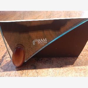 Tavolino Genio in vetro di Massimo Iosa Ghini Fiam