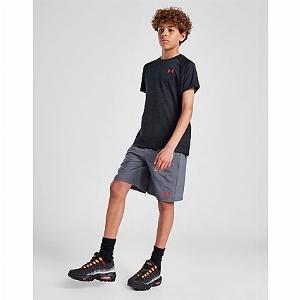 Under Armour Emboss Shorts Junior Grey