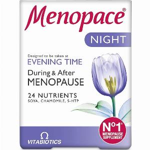 Vitabiotics Menopace Night 30 Tablets