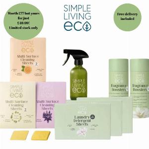 Enjoy 30 Off EcoFriendly Cleaning  Laundry Starter Kit Bundle
