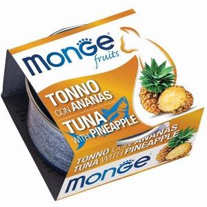 MONGE Fruit Cat Katzenfutter Thunfisch mit Ananas 80 g