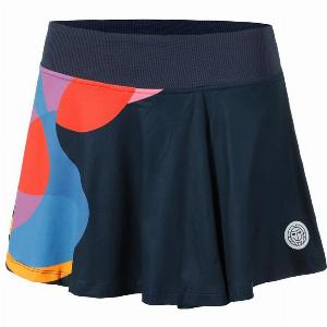 Bidi Badu Twiggy Printed Wavy Jupe Femmes Bleufoncé  S